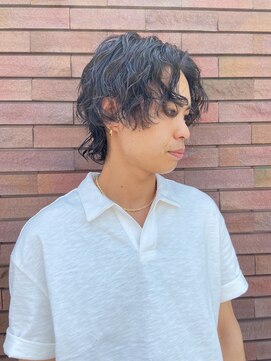 ヘアースタジオ シーオーイー(hair studio C-O-E) 色気ある波パーマ