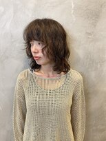 ワッツユアヘアストーリー(What’s your hair story)&nbsp;ウルフパーマ/レイヤーカット/レイヤーパーマ/前髪パーマ