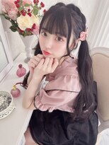 リルミー(Lilme)&nbsp;アイドルシースルー前髪×ツインテールアレンジ＊Lilmeひめの＊