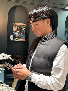 チャンチ(chanch) 【お客様style】カルマパーマ/センター分け/マッシュ/韓国パーマ