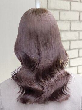 アンラヴェスト(AN LOVEST mashup hs) ピンクベージュ/くびれヘアハッシュレイヤー