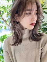 サイン 渋谷(SIGN) レイヤーカットインナーカラーイヤリングカラー色落ち綺麗表参道