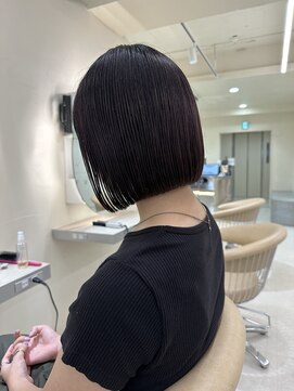 ニコ トウキョウ 渋谷(nico TOKYO) ボブ/切りっぱなしボブ/タッセルボブ/ミニボブ/縮毛矯正