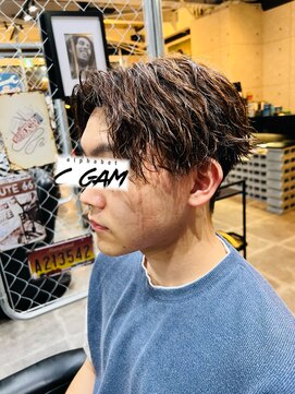 アルファベットシーガム(C gam) はじめてのスパイラルパーマ