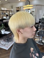 オンフリーク(ON FLEEK)&nbsp;金髪マッシュウルフ