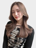 ユーフォリア 銀座(Euphoria)&nbsp;シースルーバング　くびれヘア　韓国ヘア　ナチュラルブラウン25