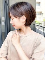 ショートヘア/大人ショート/ショートボブ/30代40代50代/表参道