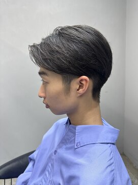 エトラ 渋谷店(etora) センターパート ニュアンスパーマ ナチュラルショート