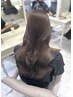 【yuto指名限定】カット＋ブリーチなしダブルケアカラー＋プレミアムTR