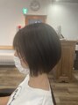 ワショウ ユーノ(WASHAW JUNO) 後頭部が絶壁のお客様もカットだけで自然な丸みを