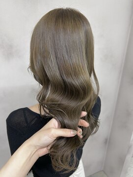 エルフレームバイワンラヴェスト(L'FLAME by one Lovest) オリーブベージュ/艶カラー/長野駅前/L'FLAME