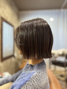 ヘアサロン アプリ(hair salon APPLI) ぱつっとミニボブ☆