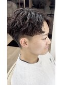 女性ウケメンズパーマ/弘前市/メンズカット