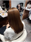 ツヤ髪×プレミアムアイロンストレートエステ