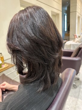 松本平太郎美容室 銀座パートツー(PART2) ミディアムレイヤー