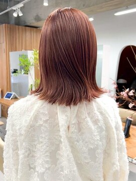 ムーン バイ ケンジ(moon by KENJE) 【hinari】オレンジブラウン/透けカラー