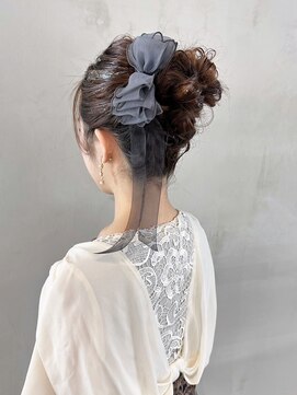 アイティー バイ アルバム 中野店(IT by ALBUM) 韓国ヘアおくれ毛オリーブベージュ_ba540572