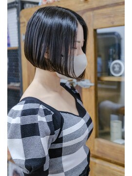 ルーシー ヘアデザインワークス(Lucy Hair Design Works) サロンワーク×ミニボブ