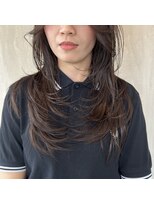 トテ(tote.)&nbsp;ハイレイヤーと髪質改善水素カラー