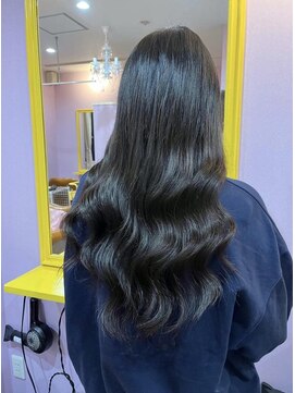 どぅ～す 梅田店 カラー+編込みエクステ60本100g/orシールエクステ60枚 梅田