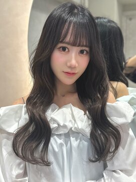 大人ガーリー/似合わせカット/ミディアムレイヤーカット/銀座