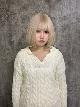 カプセル(capsule) エフェクトブリーチ ホワイトブロンド♪