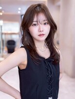 アンスリウム 吹田(Anthurium)&nbsp;ロングレイヤー/大人可愛い/髪質改善/シースルーバング