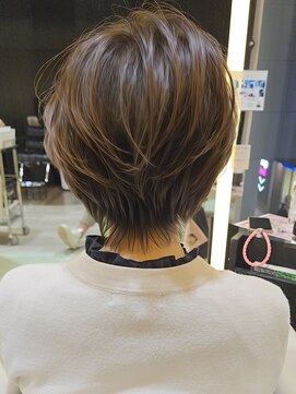 ウィル あべの店(WiLL) イメチェンウルフショートレイヤーカット30代40代50代田嶋K