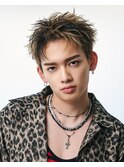 MEN’S HAIR/波巻きツイストスパイラル/リバースセンター