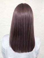 バランス 原宿 表参道(balance) ピンキーアッシュベージュハイライト×レイヤー YUKA