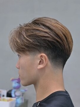 フィフス 渋谷(fifth) 渋谷フェザーパーマメンズカットフリンジカットテーパーフェード