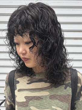 サル(saru) スパイラルパーマ