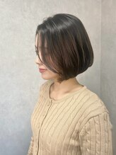 グロウ レランテ(GLOW lelante)&nbsp;【大人レディの小顔ヘア】韓国風レイヤーボブ