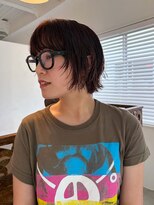 アリソン(Alison)&nbsp;オレンジブラウンショートボブ