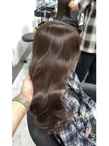 アクション セカンド 心斎橋(ACTION second)&nbsp;ブリーチなし透明感カラー/レイヤーカット/韓国ヘア