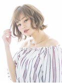 思わず触りたくなる、透明感ふわ小顔ボブ【AUTRE綱島店】