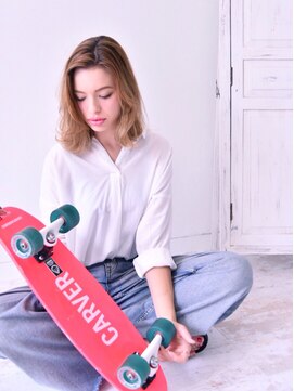 アイナミ ウィズ テトテ(AINM with tetote) 【AINM】#セミディ #くせ毛風 #ルーズ