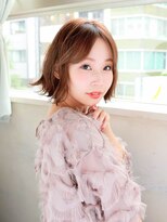 ルティア(Lutia) 艶ブラウン 秋カラー センターパート★★