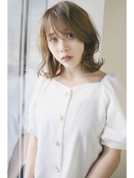ヘアーサロン アウラ(hair salon aura) 【aura】ヘアスタイルNo.9 カーキグレージュ