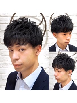 ヨシザワインク プレミアム 築地店(YOSHIZAWA Inc. PREMIUM) 耳だしビジネスパーマ/カジュアルマッシュ/シンプルショート