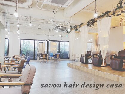 サボン ヘア デザイン カーザ(savon hair design casa+)の写真