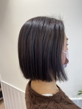 ネオリーブソラ 相模大野店(Neolive sola) 大人可愛い切りっぱなしロブ！