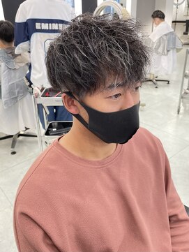 ネクスト 静岡店(NEXT) 【NEXT shizuoka 竹田】メッシュキャップ×ツイストパーマ