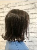切りっぱなしボブ