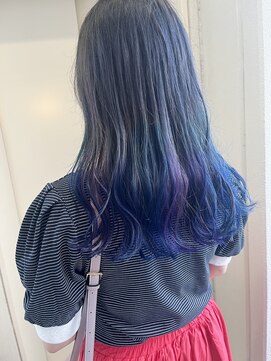 ヘアーデザイン シュシュ(hair design Chou Chou by Yone) ☆chouchou☆裾デザインカラー♪