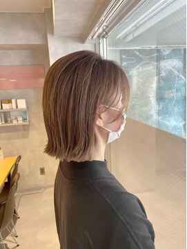 アイディール 心斎橋店(:ideal) 20代30代40代☆切りっぱなしワンレングス☆ミニボブ×外はね