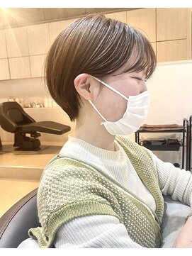 ヨファ ヘアー(YOFA hair) 似合わせカット　マッシュショート