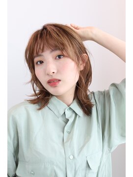 ヘアーアンドメイク エクリ 不動前店(Hair&Make equri) 【目黒・不動前】ふんわりミディアムレイヤー