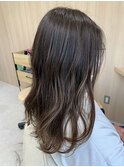 ハイライト×グレージュ