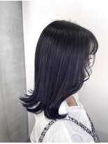 リーオオサカ(Lee Osaka) 【カット+グラデーション】BLACKラベンダー/新出奈津樹